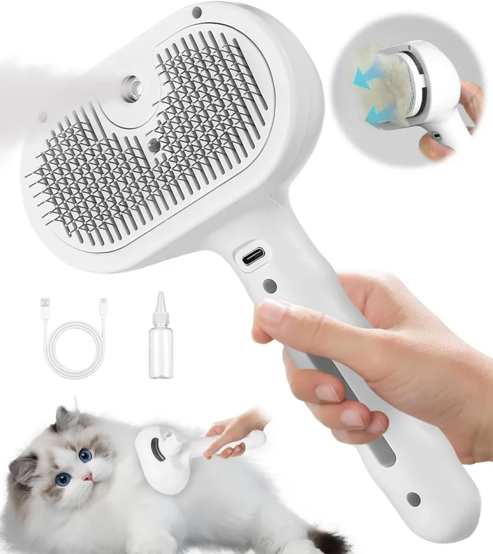 Cepillo Metálico con Vapor